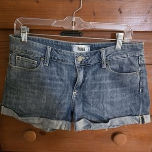 Paige Denim Shorts Size 27